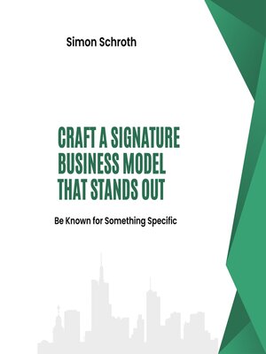 cover image of Craft a Signature Business Model That Stands Out